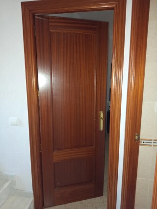 6 Puertas Madera Maciza Sapeli