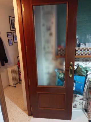 6 Puertas Madera Maciza Sapeli
