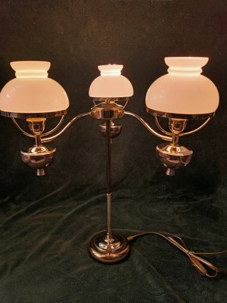 Lámpara Mesa "Art-Déco" años 70