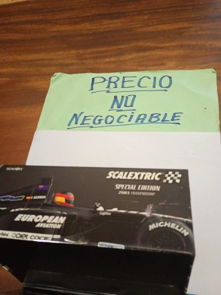 Scalextric Minardi F1 2001 Fernando Alonso formula
