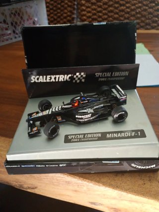 Scalextric Minardi F1 2001 Fernando Alonso formula