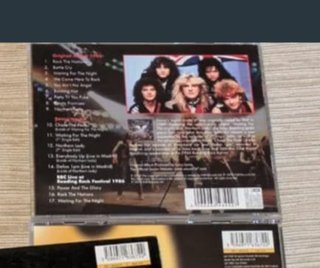 Saxon "Power Glory & Rock The Nations" CD