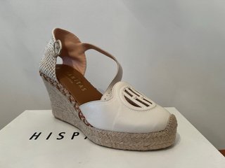 Alpargatas Hispanitas Beige/Blanco