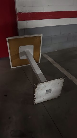 Mesas altas hostelería/jardín metal y madera.