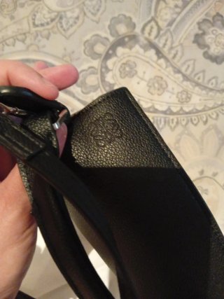 Bolso piel negro
