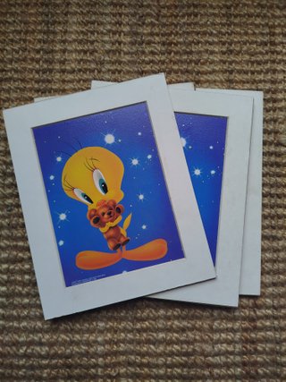 Cuadro Looney Tunes con marco artesanal