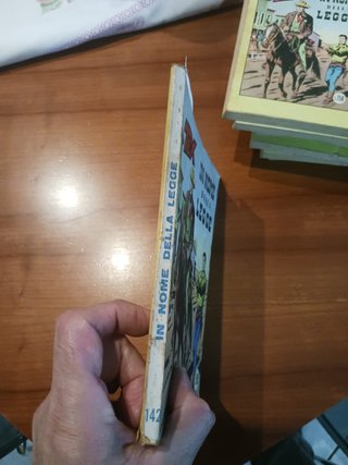 Fumetto Tex Gig. ep.142 09/72 'In nome della legge