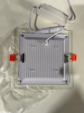 Foco LED empotrable cuadrado