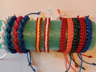 Pulseras artesanales