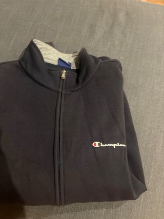 Chaqueta Champion Cremallera Talla L Negra