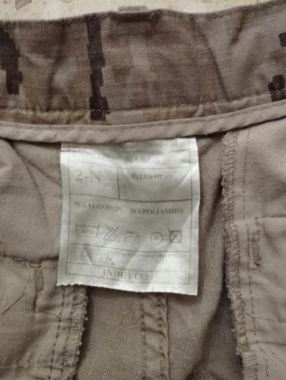 Pantalón Camuflaje Ejército Español Talla 2N (M)