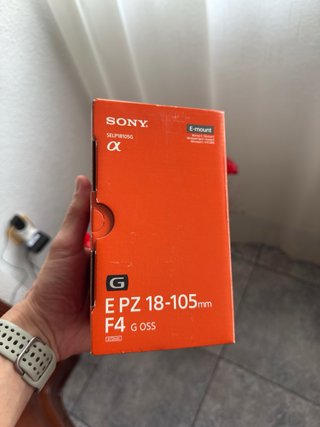 Sony 18-105mm f/4 OSS Objetivo apsc