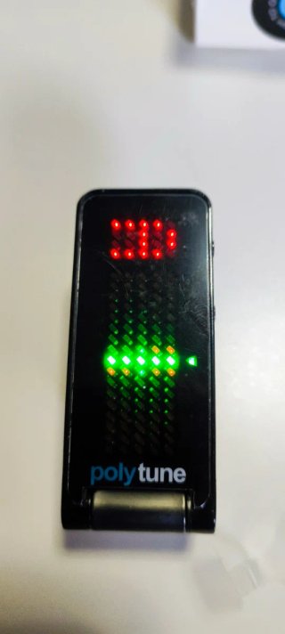 Afinador TC Electronic Polytune Clip Negro