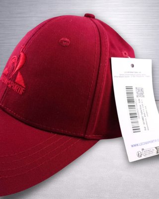 gorra Le Coq Sportif Cap No1 Rambo Red nueva