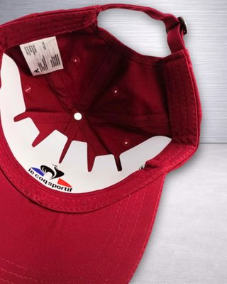 gorra Le Coq Sportif Cap No1 Rambo Red nueva