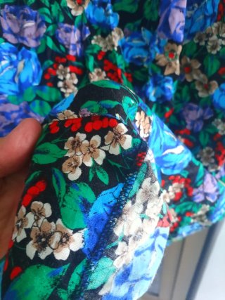 Falda vintage floral