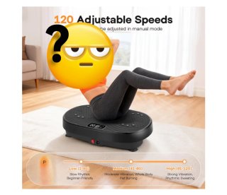 Plataforma vibratoria con asas