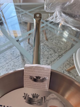 Set Padelle Inox 18/10 4 pezzi triplo fondo
