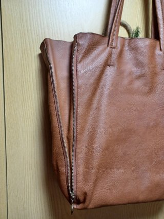 Borsa a spalla marrone