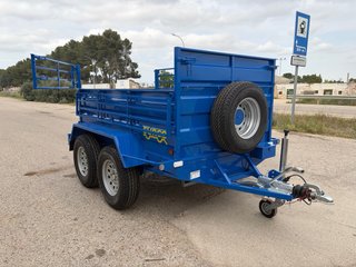 Remolque basculante 2 ejes todoterreno
