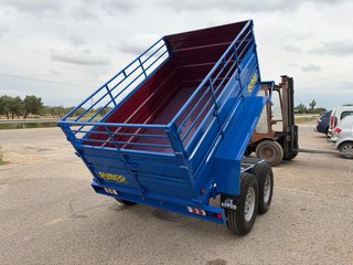 Remolque basculante 2 ejes todoterreno