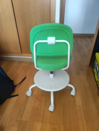 Silla Escritorio Infantil IKEA VIMUND Verde