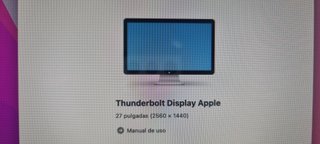 PC MAC MINI i5+PANTALLA 27+TECLADO+RATON