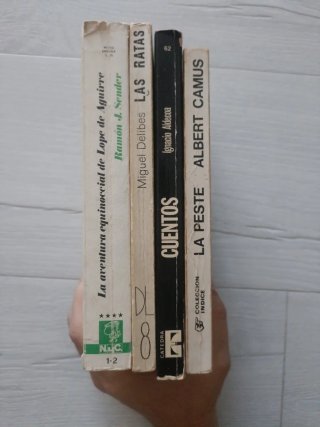 3€ cada libro
