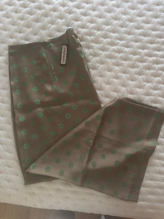Pantalón Maliparmí lunares marrón