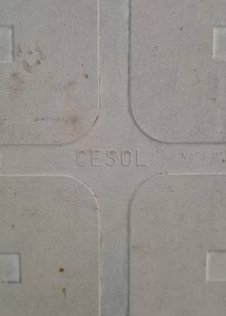 Azulejo Antigo Português Cesol Anos 60