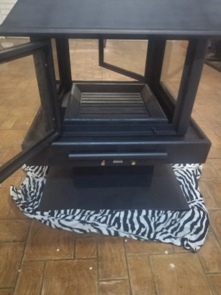 Chimenea de leña 4 caras central