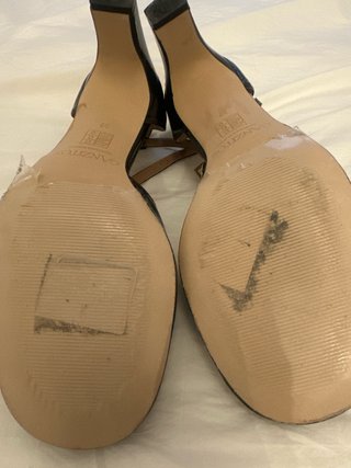 Tacones Ganzitos Negros Talla 39 sin estrenar