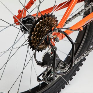 Bicicleta niños 20 Pulgadas MTB 6-9 Años EXPL 500 naranja
