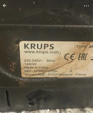 Cafetera Krups XP344