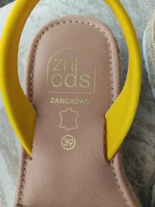 Menorquinas Zancadas Plataforma Multicolor Talla 3