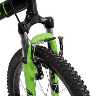 BICICLETA NIÑOS MTB RACING 500 20 PULGADAS NEGRO