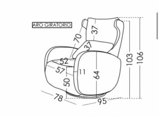Butaca relax Fama Kim motorizada