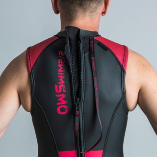 Neopreno Hombre sin mangas natación aguas abiertas temp.