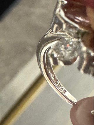 Anello Argento 925 Fiore Rosa