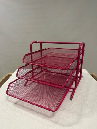Conjunto de 2 lapiceras y bandejas para documentos