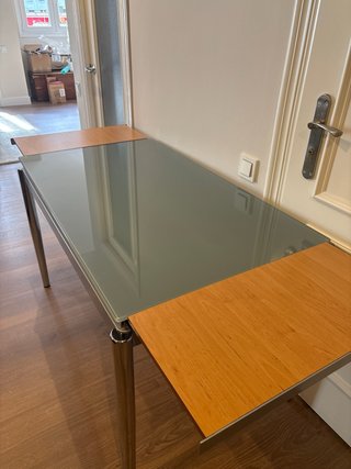 Mesa extensible y 4 sillas cocina