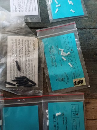 20 Bolsas Punteras Caña Pesca Teflón