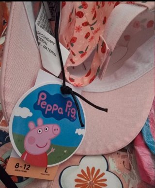 Gorra y bolso Peppa Pig nuevos