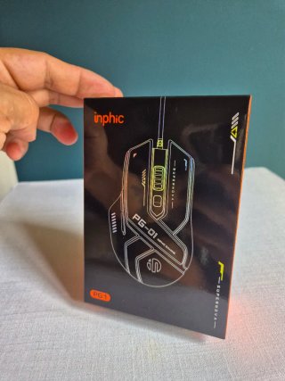 Ratón Gaming Inphic PG-01 Blanco