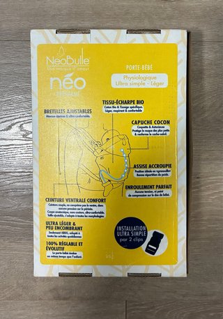 Mochila portabebés Neobulle evolutiva