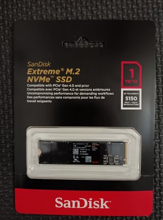 SSD SanDisk Extreme M.2 NVMe 1TB