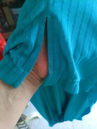Camiseta vintage azul verdoso