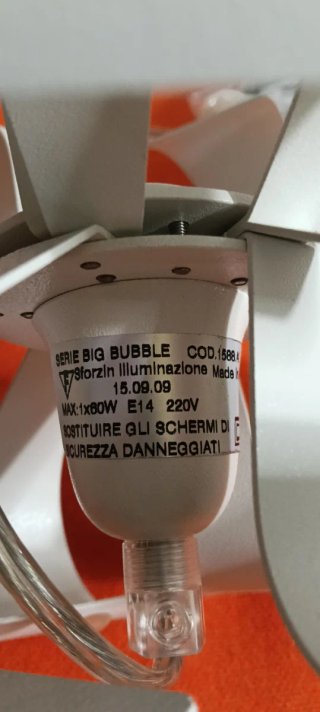 Coppia Lampade Big Bubble Sforzin Illuminazione