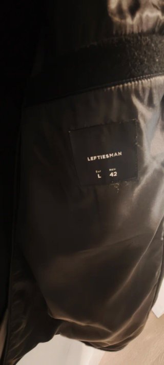 Abrigo Lefties Negro