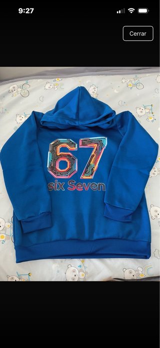 Sudadera 67 niño 12 años 152cm